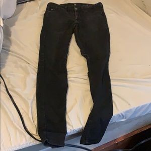 Black 7 for all mankind jeans